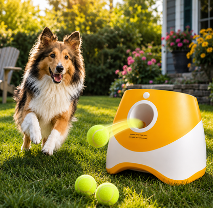 Automatic Tennis Ball Launcher